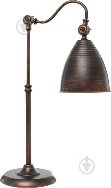 Настільна лампа декоративна Arte Lamp Trendy 1x60 Вт E27 коричневий A1508LT-1BR - фото 1