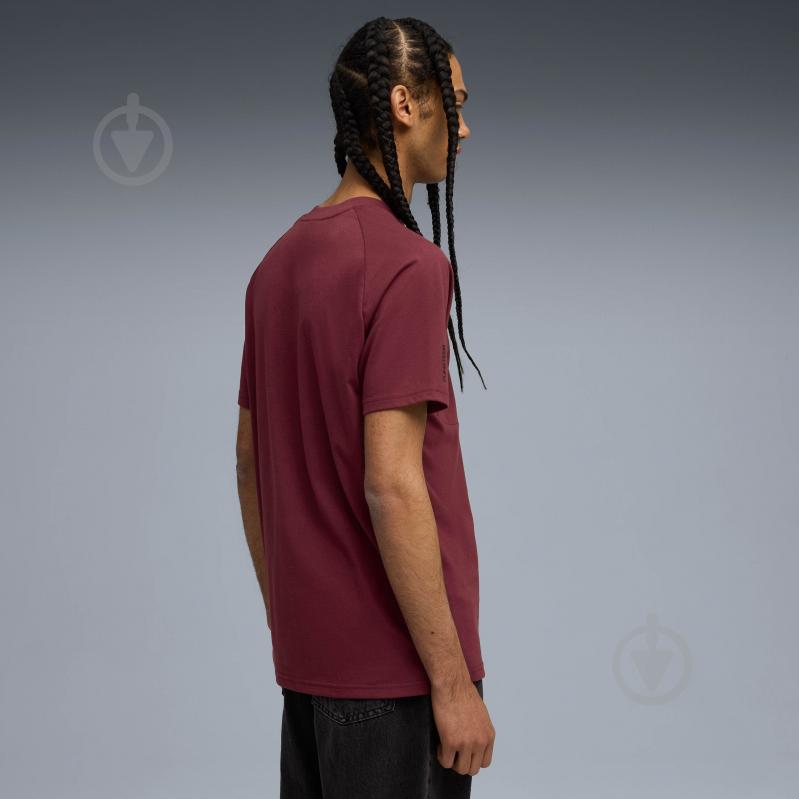 Футболка Puma PUMATECH Pocket Tee 62967396 р.M бордовый - фото 2