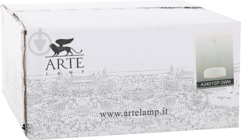 Подвес Arte Lamp Paleolus 3xE27 белый A3401SP-3WH - фото 3