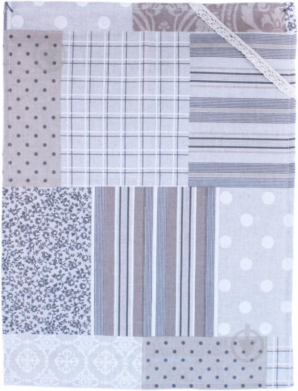 Салфетка Прованс Patch work 35x45 см бежевый - фото 1