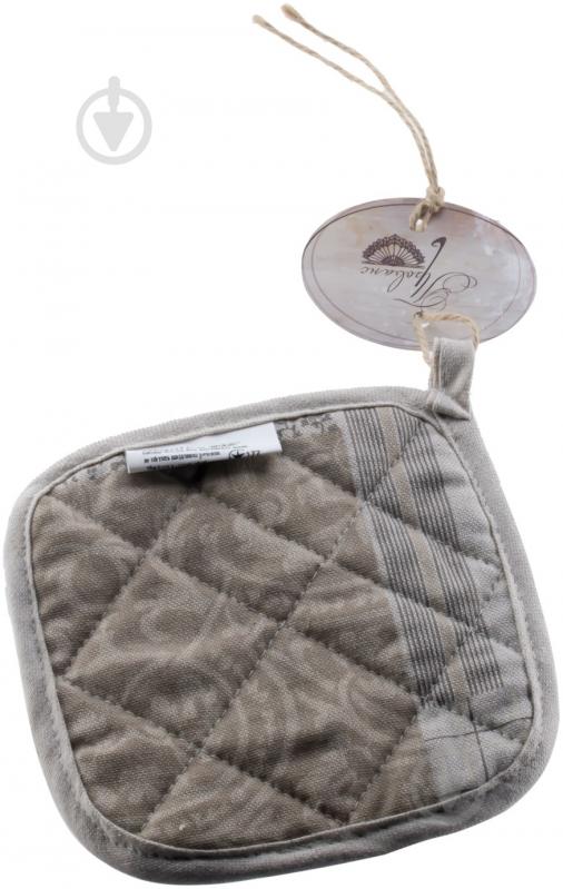 Прихватка Patch work с кружевом 20x20 см бежевый Прованс - фото 2 Прихватка Patch work с кружевом 20x20 см бежевый Прованс - фото 2