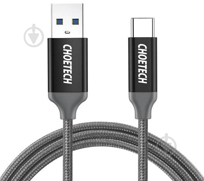 Кабель Choetech 1 м черный (AC0007) - фото 1