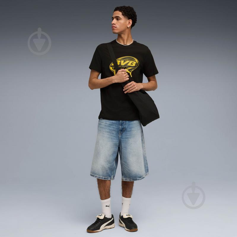 Футболка Puma BVB FtblCulture Tee 78257505 р.M желтый - фото 3 Футболка Puma BVB FtblCulture Tee 78257505 р.M желтый - фото 3