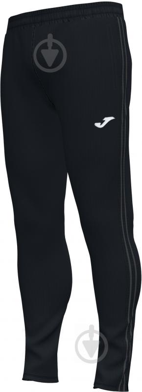 Штани Joma CLASSIC LONG PANTS BLACK-ANTHRACITE 101654.110 р. S чорний - фото 1