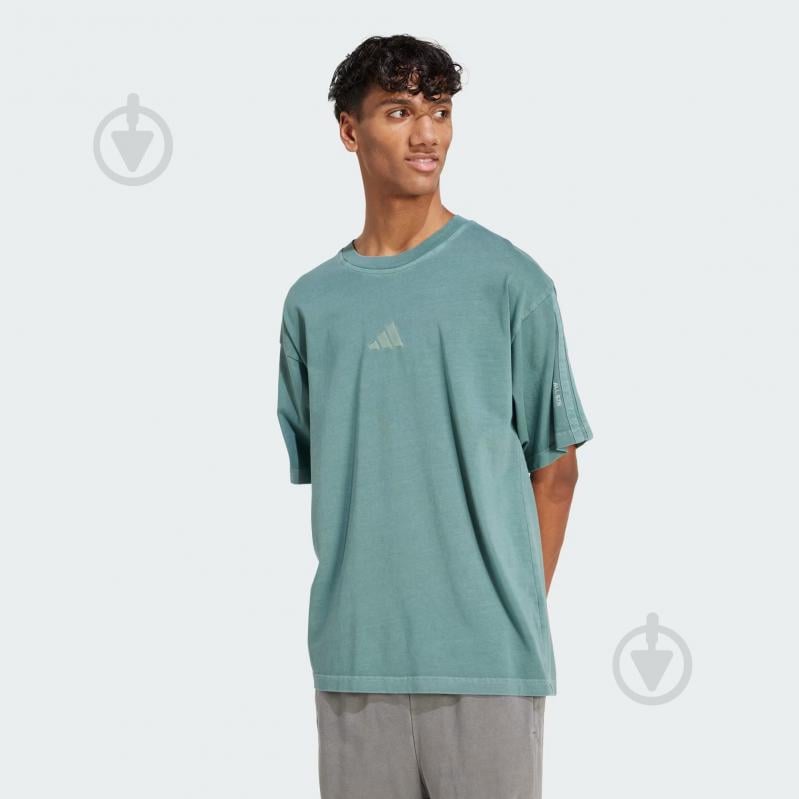 Футболка Adidas M A SZN W T JN0610 р.M зеленый - фото 1 Футболка Adidas M A SZN W T JN0610 р.M зеленый - фото 1