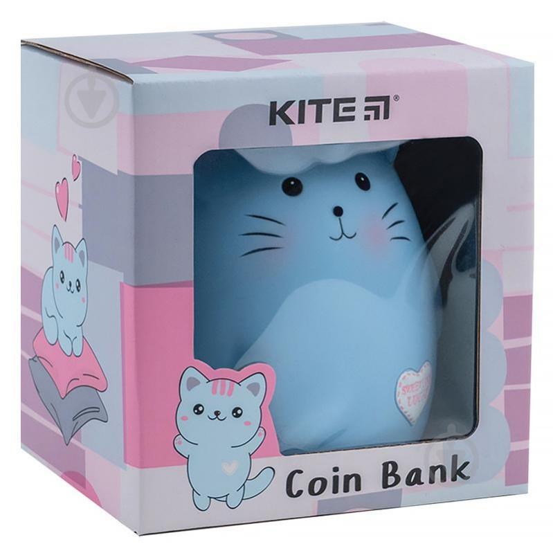Копилка KITE blue cat K24-498-5 - фото 2