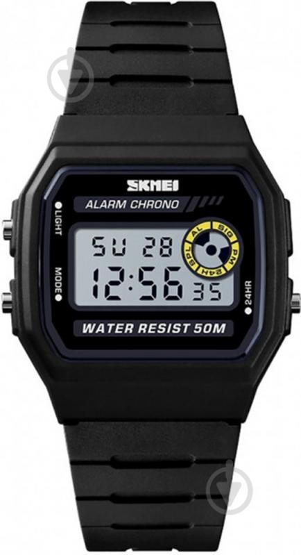 Наручные часы Skmei 1413 black (1413BOXBK) - фото 1 Наручные часы Skmei 1413 black (1413BOXBK) - фото 1