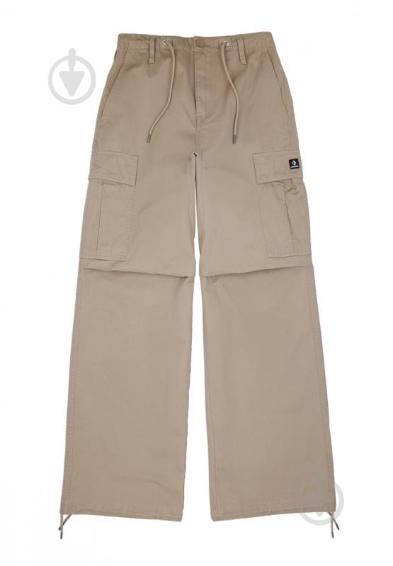 Брюки Converse CARGO POCKET PANT 10026957-259 р. XS бежевый - фото 1