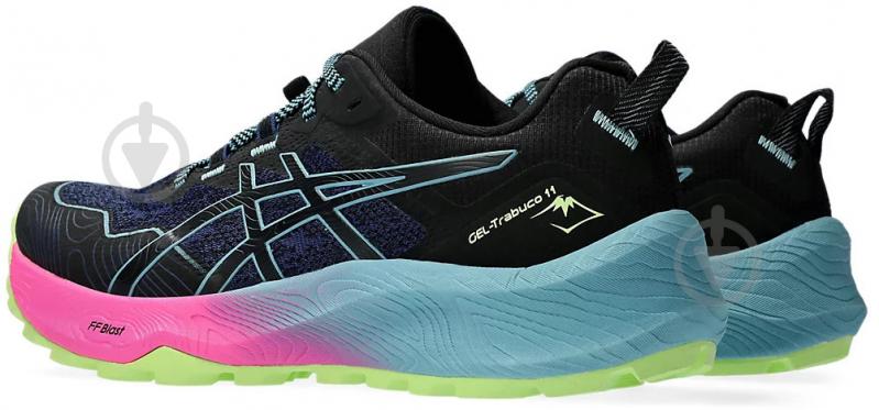 Кроссовки женские Asics GEL-TRABUCO 11 1012B424-002 р.39,5 черные - фото 4