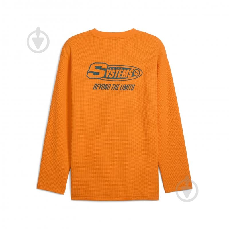 Футболка Puma FUTURE.PUMA.ARCHIVE Waffle Relaxed Long Sleeve Tee 63207726 р.M оранжевый - фото 7 Футболка Puma FUTURE.PUMA.ARCHIVE Waffle Relaxed Long Sleeve Tee 63207726 р.M оранжевый - фото 7