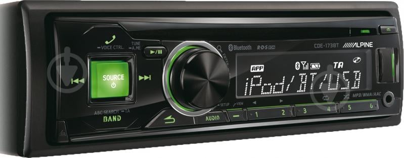 Автомагнитола ALPINE CDE-173BT - фото 2 Автомагнитола ALPINE CDE-173BT - фото 2