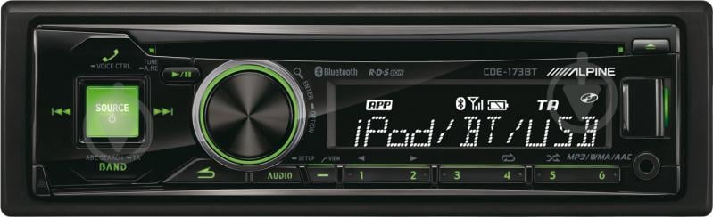 Автомагнитола ALPINE CDE-173BT - фото 1 Автомагнитола ALPINE CDE-173BT - фото 1