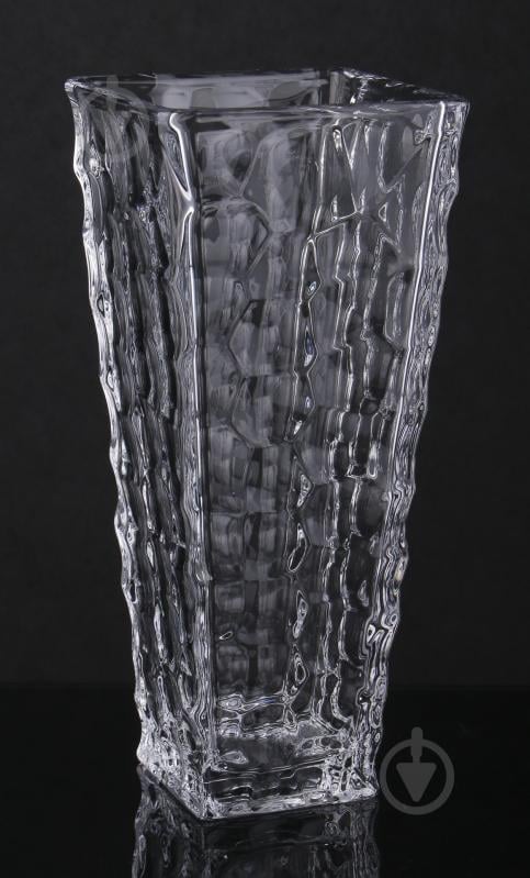 Ваза стеклянная Bohemia Marble 30,5 см 30,5 см прозрачная - фото 1