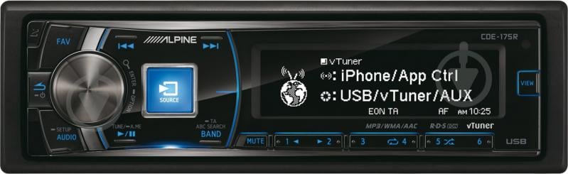 Автомагнитола ALPINE CDE-175R - фото 1