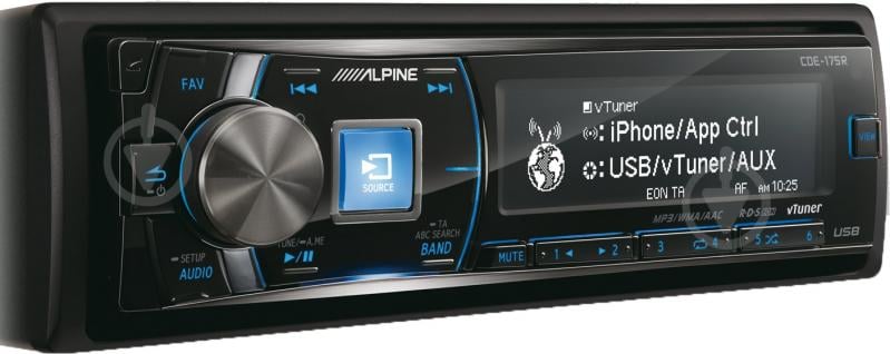 Автомагнитола ALPINE CDE-175R - фото 2