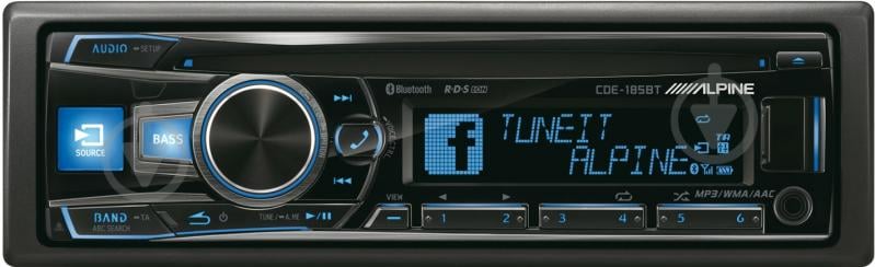 Автомагнитола Alpine CDE-185BT - фото 1