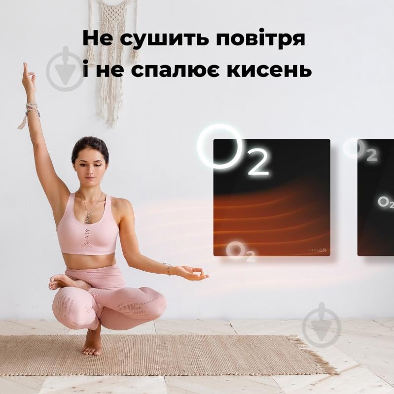 Панель тепловая AENO Premium Eco Smart GH12S (AGH0012S) черный - фото 16