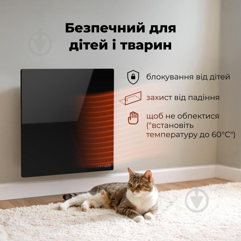 Панель тепловая AENO Premium Eco Smart GH12S (AGH0012S) черный - фото 23