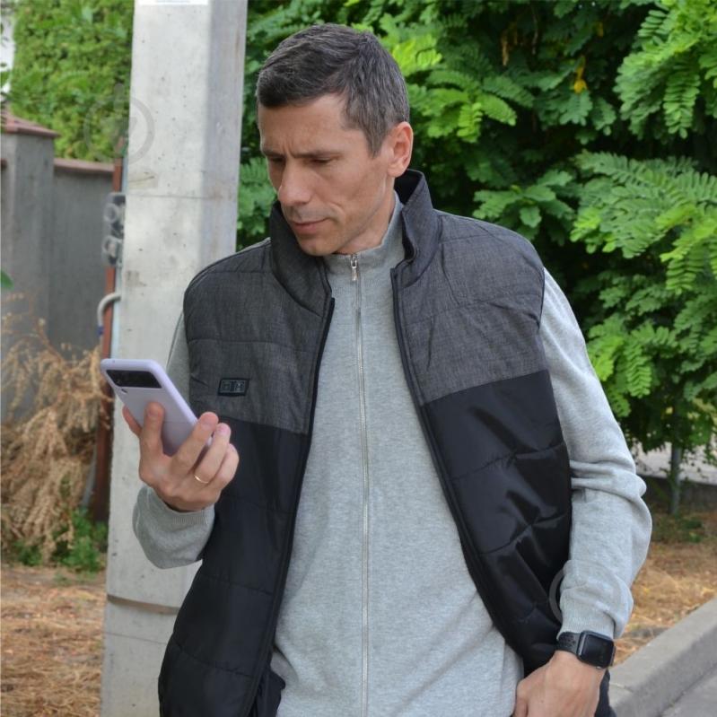 Жилет с подогревом Thermalli Chatel 10100505/01XL р.XL черный - фото 5