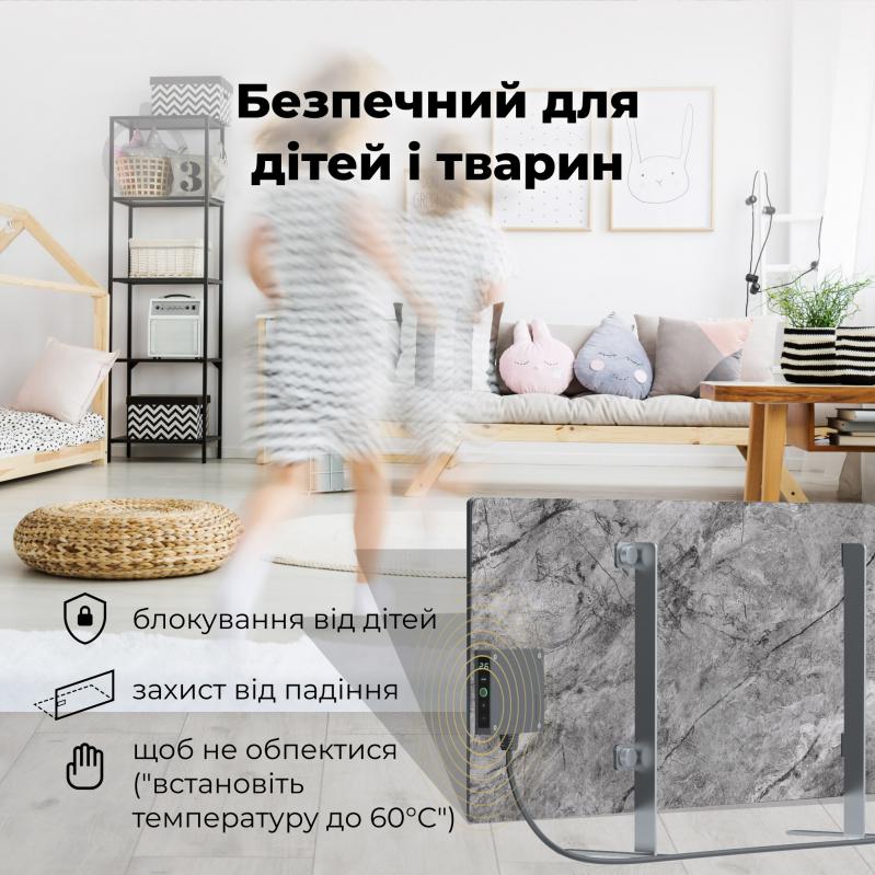 Панель тепловая AENO Premium Eco Smart GH6S LED Grey (AGH0006S) - фото 15 Панель тепловая AENO Premium Eco Smart GH6S LED Grey (AGH0006S) - фото 15