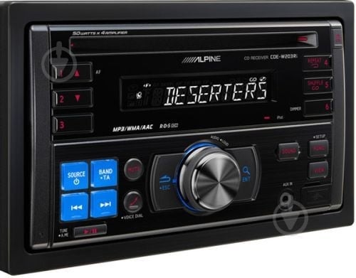 Автомагнитола ALPINE CDE-W233R - фото 2 Автомагнитола ALPINE CDE-W233R - фото 2