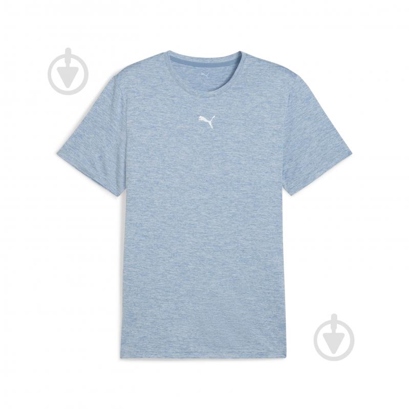 Футболка Puma TAD ESSENTIALS HEATHER CAT Tee (CF small cat) 52592034 р.M синий - фото 4 Футболка Puma TAD ESSENTIALS HEATHER CAT Tee (CF small cat) 52592034 р.M синий - фото 4