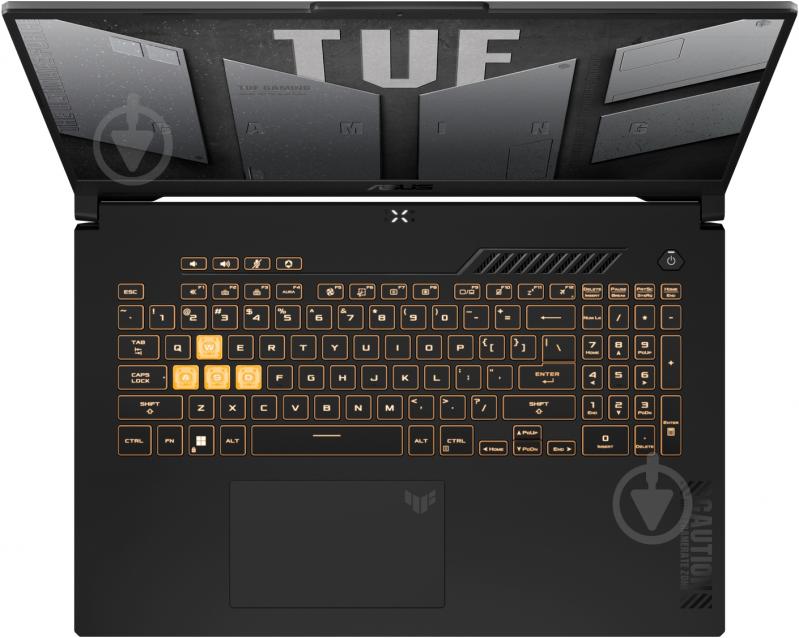 Ноутбук Asus TUF Gaming F17 FX707ZU4-HX050 17,3" (90NR0FJ6-M002Y0) jaeger gray - фото 2 Ноутбук Asus TUF Gaming F17 FX707ZU4-HX050 17,3" (90NR0FJ6-M002Y0) jaeger gray - фото 2