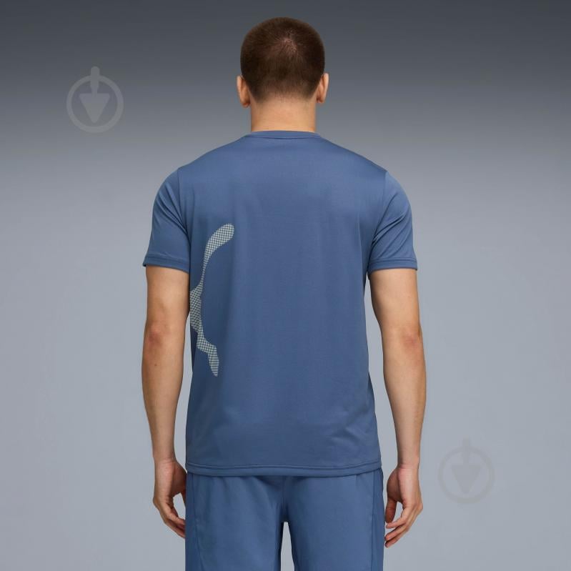 Футболка Puma TAD BIG LOGO Tee 52672180 р.M синий - фото 2 Футболка Puma TAD BIG LOGO Tee 52672180 р.M синий - фото 2