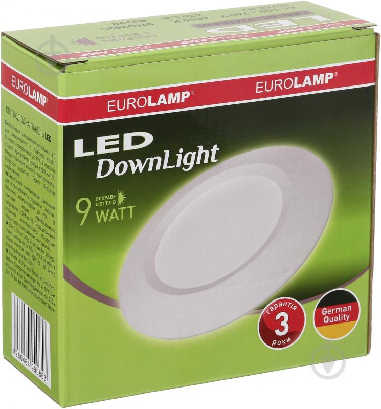 Светильник точечный Eurolamp 4000 К белый LED-DL-9/4(new) - фото 5