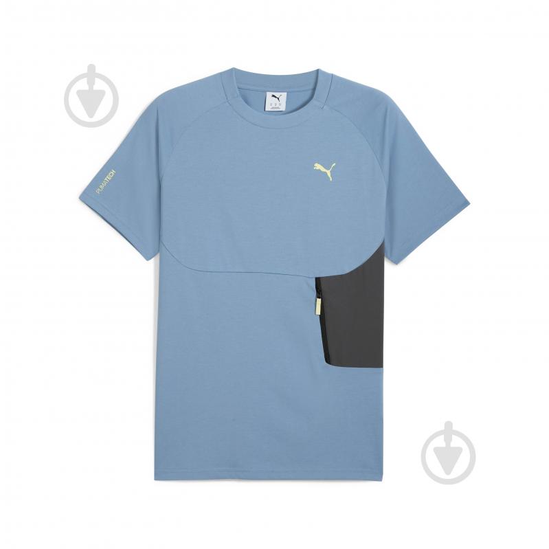 Футболка Puma PUMATECH Pocket Tee 62967334 р.M синий - фото 4