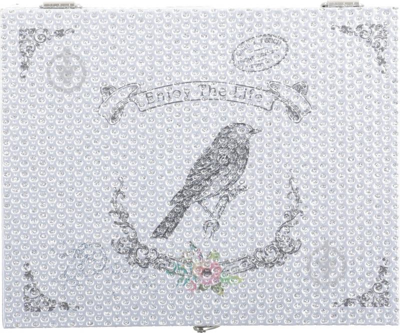 Шкатулка для украшений Silver 20х16х11 см - фото 3