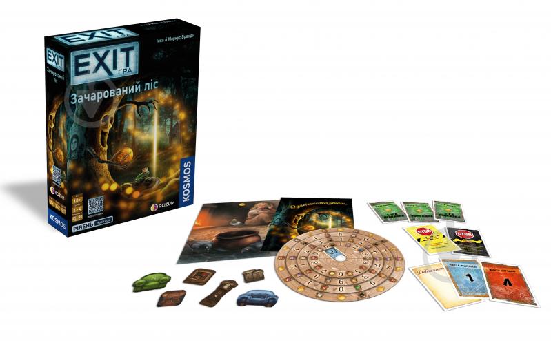 Игра настольная ROZUM EXIT: Зачарованый лес R072UA - фото 2