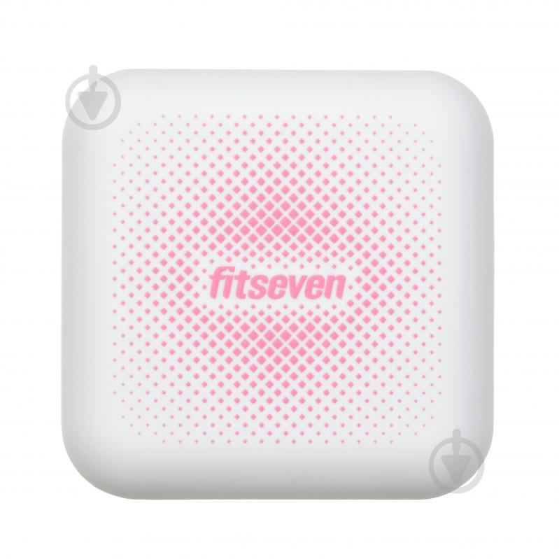 Таблетница Fitseven белый с ромбами TP005WP - фото 1 Таблетница Fitseven белый с ромбами TP005WP - фото 1