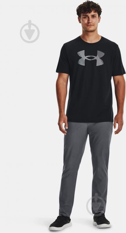 Футболка Under Armour UA BIG LOGO FILL SS 1379451-001 р.XL черный - фото 4