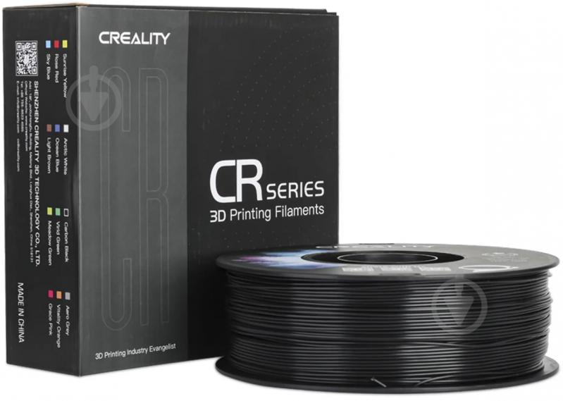 Пластик для 3D-принтера CREALITY ABS Filament 1 кг 1.75 мм чорний (3301020035) - фото 5