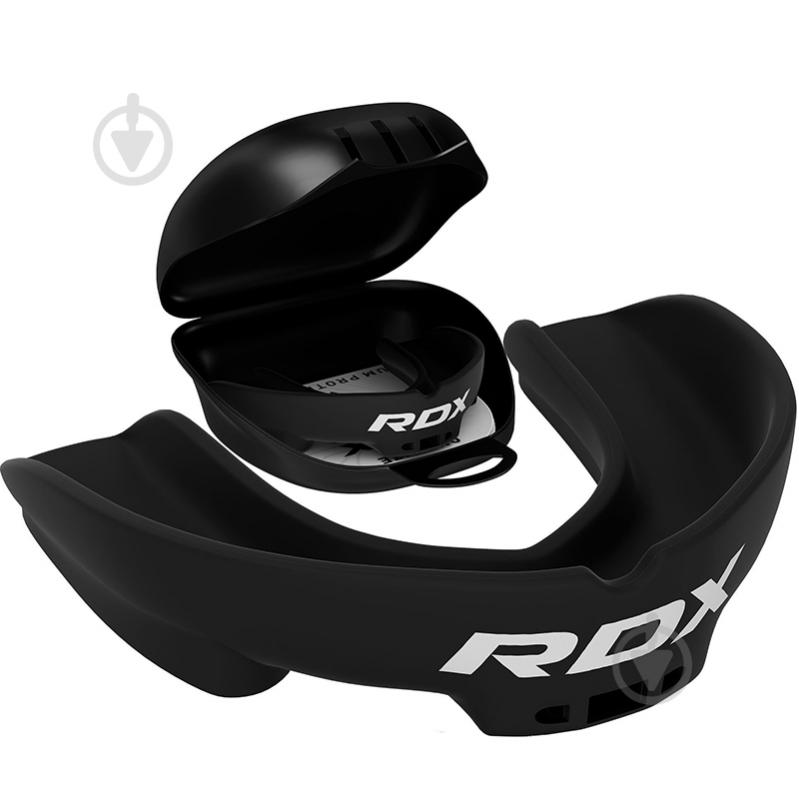 Капа RDX боксерська GGS-3BA чорний - фото 1