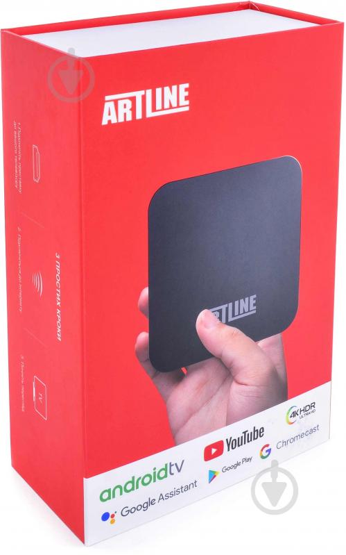 Медиаплеер Artline TvBox KM9Pro 4/32GB Android TV9.0 - фото 8
