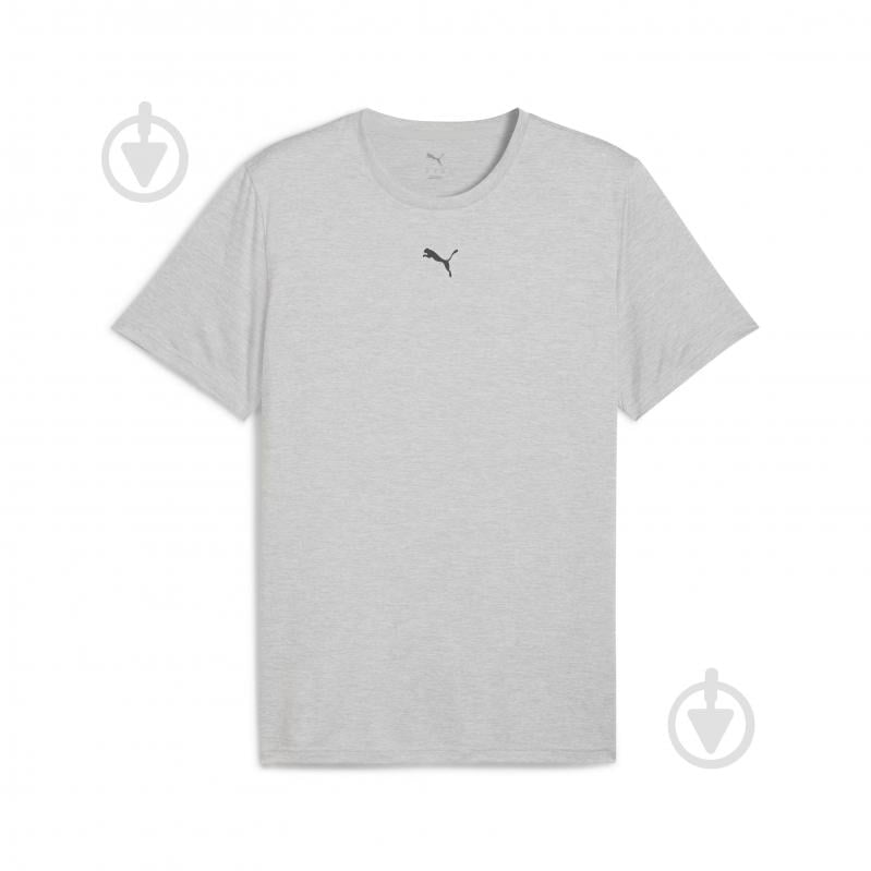 Футболка Puma TAD ESSENTIALS HEATHER CAT Tee (CF small cat) 52592004 р.M серый - фото 4