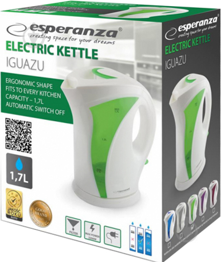 Электрочайник Esperanza EKK018G Kettle - фото 2