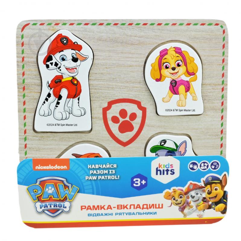 Пазл-вкладыш Shantou Paw Patrol Отважные спасатели KH20/052 - фото 4