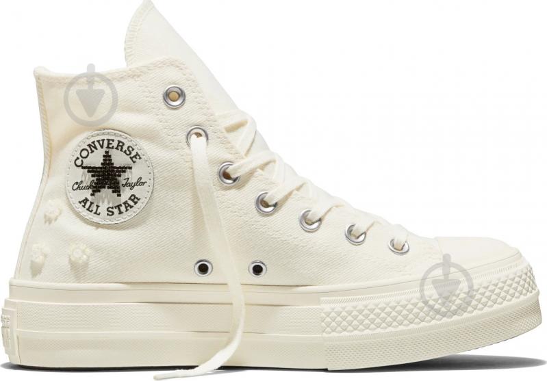 Кеди Converse Chuck Taylor All Star Lift A16107C р.40,5 білий - фото 2