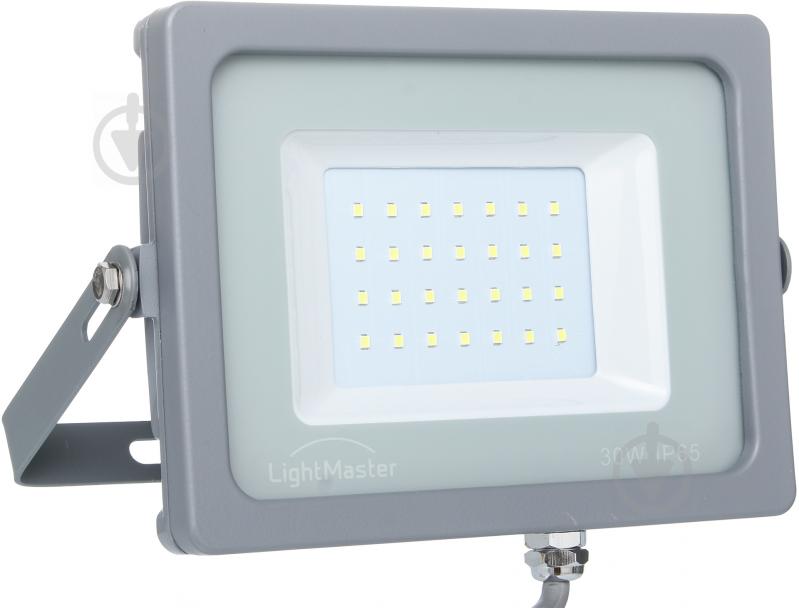 Прожектор LightMaster 30 Вт IP65 серый LL-773 30W - фото 2