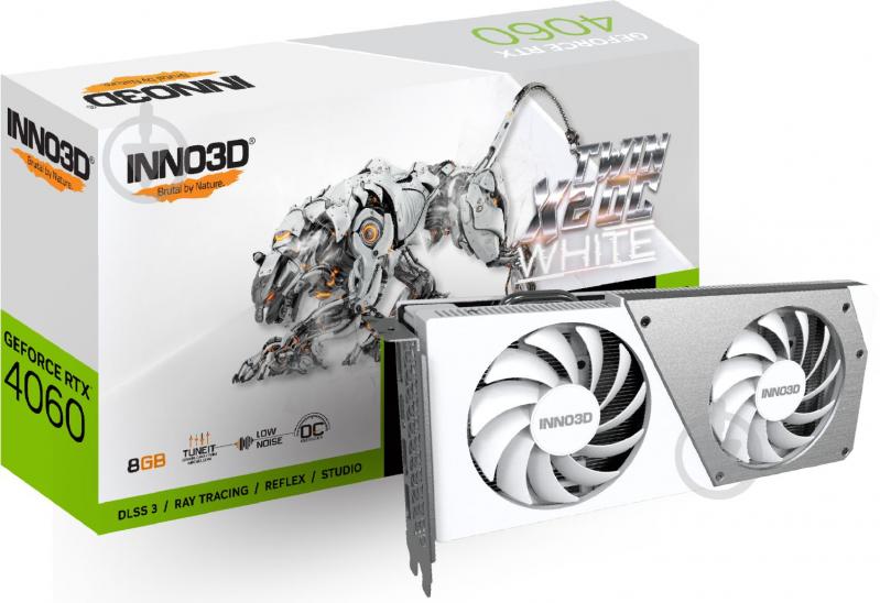 Відеокарта Inno3D GeForce RTX 4060 8GB GDDR6 128bit (N40602-08D6X-173051W) - фото 3