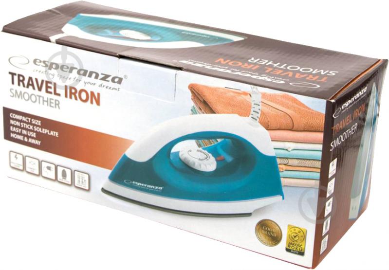 Утюг дорожный Esperanza Travel Iron EHI001 - фото 8