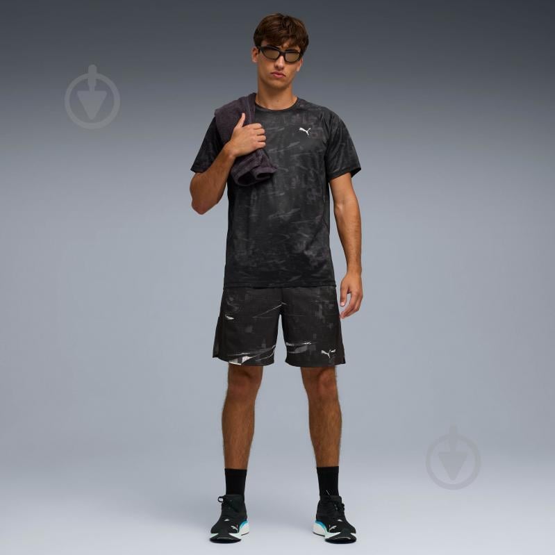 Футболка Puma M Run Velocity AOP Tee 52760301 р.M черный - фото 5 Футболка Puma M Run Velocity AOP Tee 52760301 р.M черный - фото 5
