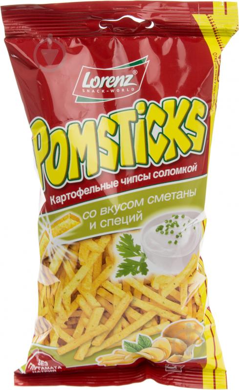 Чипси Lorenz Pomsticks сметана та спеції 100 г - фото 1