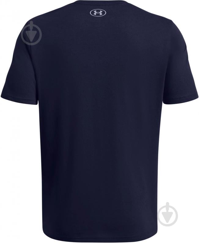 Футболка Under Armour UA GL FOUNDATION UPDATE SS 1382915-410 р.2XL синій - фото 4