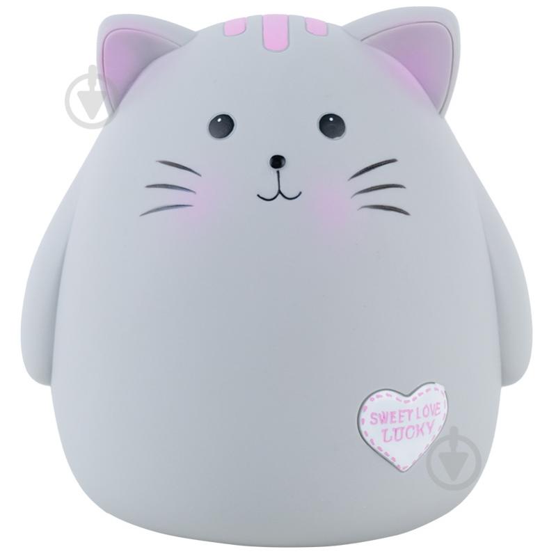 Копилка KITE grey cat K23-498-3 - фото 1