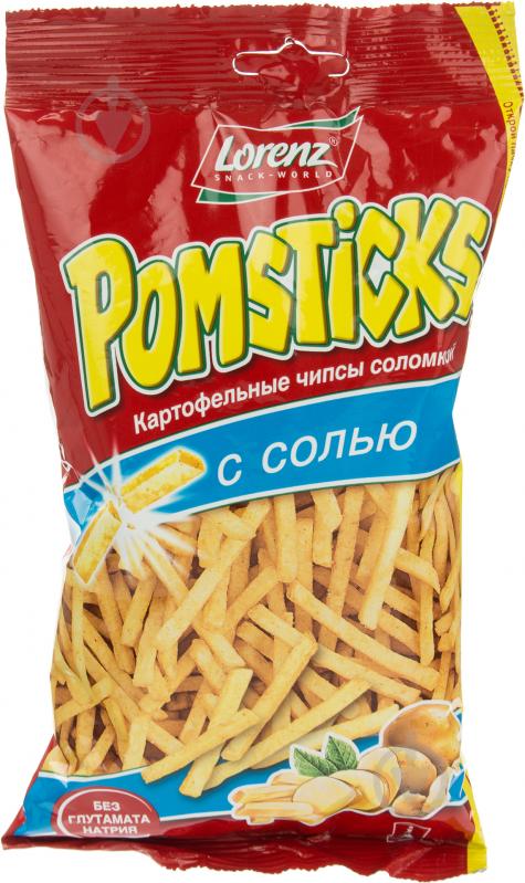 Чипсы Lorenz Pomsticks соломкой с солью 100 г - фото 1