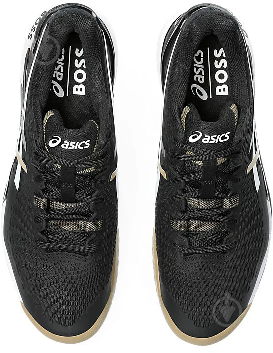 Кросівки чоловічі Asics GEL-RESOLUTION 9 1041A453-001 р.44,5 чорні - фото 5